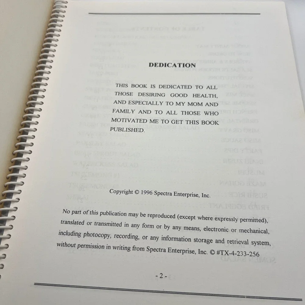 Aunty May's Amazingly Healthy Cook Book 1996 Autograph Copy Hawaiian Recipes